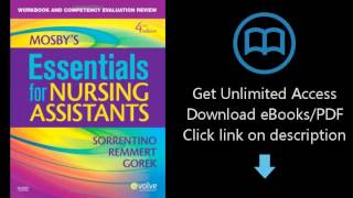 Download Workbook and Competency Evaluation Review for Mosbys Essentials for Nursing Assistants PDF [upl. by Huebner619]