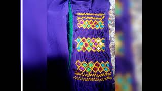 Balochi Cultural Embroidery Designs  Balochi Hand Embroidery [upl. by Docilla]