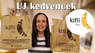 KIFLI vásárlás  ÚJ KEDVENCEK  Kóstolások [upl. by Feenah]