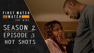 Stringer MOVES on DAngelos Girl  First Watch ReWatch  The Wire [upl. by Odnam]