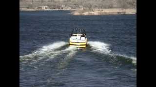 Lake testing a 2010 Axis A22 ballast full wedge down [upl. by Neicul]