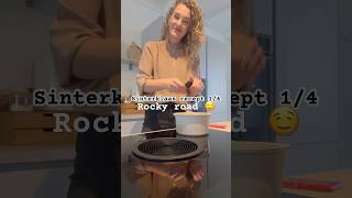 1 ding MAKEN 🤤 rockyroad sinterklaasrecepr serie minivlog vlog zegmaarfem [upl. by Zora]