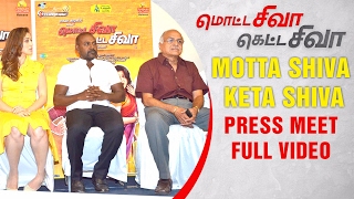 Motta Shiva Keta Shiva Press Meet  Full Video  Raghava Lawrence  Nikki Galrani  Lakshmi Rai [upl. by Aracaj197]