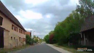 D Wolkersdorf Stadt Schwabach Ortsdurchfahrt Mai 2016 [upl. by Bunch552]