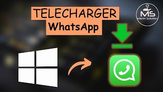 Comment Télécharger et installer WhatsApp sur pc [upl. by Sapowith]