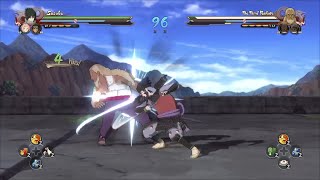 Sasuke vs Raikage Super hard [upl. by Kahl822]