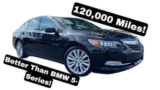 2014 Acura RLX Advanced 35 V6 POV Test Drive amp 120000 Mile Review [upl. by Oremor175]