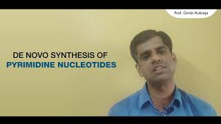 Biosynthesis of Nucleotides I Pyrimidine Nucleotides I CMP and UMP I Prof Kukreja Girish [upl. by Irita]