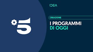 Canale 5  I programmi di oggi [upl. by Valida]