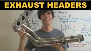 Exhaust Header  Explained [upl. by Yrellam801]