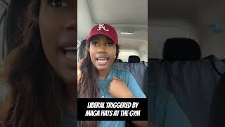 Liberal Triggered At Maga Merch [upl. by Yadsnil]