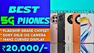 FLAGSHIP PHONES  Top 5 Best amp AllRounder 5g Phones Under 20000 in 2024 Best 5g Phone under 20000 [upl. by Aguste]