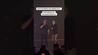 GIGI D’ALESSIO e ANNALISA cantano insieme MON AMOUR spettacolo al PALAPARTENOPE🤩🔥  LIVE NAPOLI [upl. by Ylrahc]