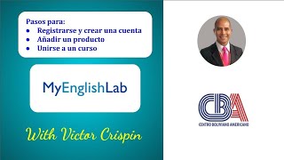 Como registrarse en la plataforma MyEnglishLab [upl. by Rubma]