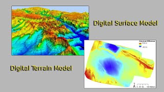 DSM vs DTM  Difference Between Digital Surface and Terrain Models [upl. by Mccarthy]