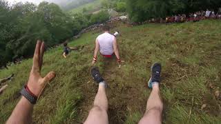 Gloucester Cheese Rolling 2018  POV [upl. by Fidellas]