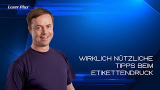 Tipp 10 Wirklich nützliche Tipps beim Etikettendruck [upl. by Skiest]