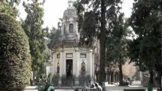 TOMBE CELEBRI DEL CIMITERO MONUMENTALE DI MILANO  3  332012 [upl. by Fulmis]