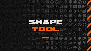 How to use shape tool in Photoshop I Tutorial [upl. by Alyekahs]