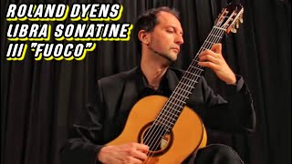 Roland Dyens  Libra Sonatine quotFuocoquot  Enea Leone [upl. by Sclar]