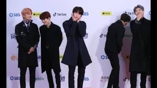 BTS Red Carpet  SBS Gayo Daejun 2018 [upl. by Snah501]