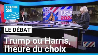 Émission spéciale élection américaine  Trump ou Harris lheure du choix • FRANCE 24 [upl. by Aliak]