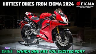 EICMA 2024 5 Hottest Motorcycles Shown  The Best Of The Show [upl. by Tracay]