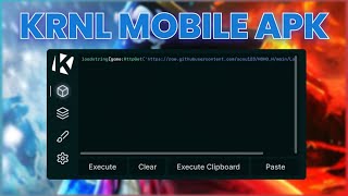 ANROID Updated WORKING Krnl Mobile APK 2022  Showcase [upl. by Ancelin491]