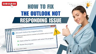 How to Fix the Outlook Not Responding Issue  Help Email Tales [upl. by Stenger]