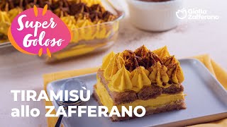 🍰✨ TIRAMISÙ allo ZAFFERANO  da PROVARE SUBITO 💛 adv [upl. by Koblas94]