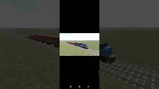 New train and BMW car in Indian Bikes Driving 3D indiabikesdriving3d rohitgamingstudio6902 [upl. by Mccreery444]