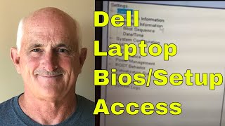 How to get into system setup or BIOS on a Dell laptop [upl. by Nnaecarg]