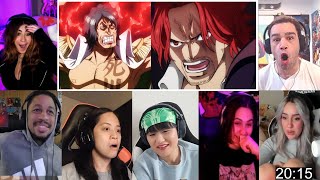 Shanks Haki vs Greenbull  One Piece episode 1082 REACTION [upl. by Bartosch]