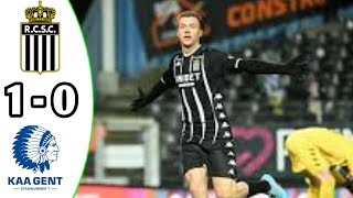 Sporting Charleroi vs KAA Gent 10 Highlights  Jupiler Pro League 2024 eFootball Game Play [upl. by Ard]