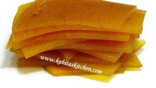 Aam Papad RecipeHow to Make Perfect Aam PapadHomemade Mango PapadEasy Mango Recipe [upl. by Meerek]