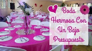 5 Tips Para Decorar Una Boda Con Poco Presupuesto [upl. by Kcirdet]