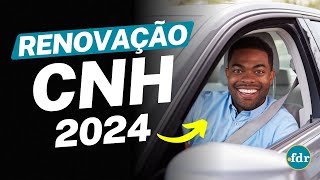 RENOVAR CARTEIRA DE MOTORISTA EM 2024 VEJA AS MUDANÇAS VALIDADE E ETAPAS DA RENOVAÇÃO DA CNH [upl. by Sperling]