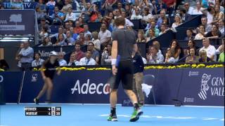 Andy Murray Hot Shot Valencia 2014 Semifinals [upl. by Ricketts]