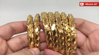 22 AYAR ADANA BURMA BİLEZİK 700 GRAM İŞCİLİKSİZ YATIRIMLIK  22K GOLD BRACELET [upl. by Manlove]