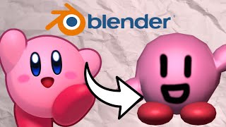 Como hacer PERSONAJES en BLENDER para PRINCIPIANTES [upl. by Calder]