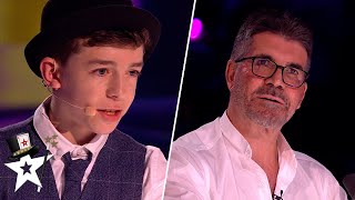 Young Magician Makes Host DISAPPEAR in the Britains Got Talent 2023 Grand Final [upl. by Ylrehs]