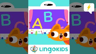 Can you sing our famous LINGOKIDS ABC CHANT  🎶 Practice with us [upl. by Ardnnaed]