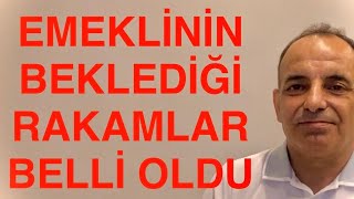 AÇIKLAMA GELDİ İŞTE EMEKLİNİN BEKLEDİĞİ RAKAMLAR VE TARİHLER [upl. by Eleira]