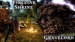 How to get from Firelink Shrine to Gravelord Covenant area in Catacombs READ DESCRIPTION [upl. by Cirilo]