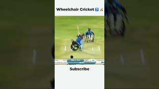 𝗛𝘂𝗴𝗲 𝗦𝗶𝘅 ♿🏏  cricket motivation wheelchaircricket cricketfan [upl. by Latsirk]