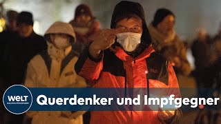 CORONAMONTAGSDEMOS Tausende quotSpaziergängerquot protestieren gegen CovidPolitik in Deutschland [upl. by Jacky]