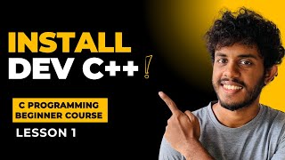 How to download and install DEV C in windows 10 amp 11 [upl. by Sahc697]