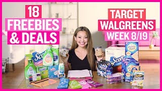 ★ 18 Target amp Walgreens Coupon DEALS amp FREEBIES Week 819 – 825 [upl. by Nymsaj]