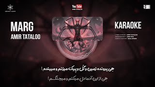 Amir Tataloo  Marg  Karaoke   امیر تتلو  مرگ  کارائوکه [upl. by Pugh]