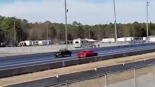 GM Syclone v6 Precision 6766 CEA turbo  10s 14 mile vs Dodge Demon [upl. by Pattison]